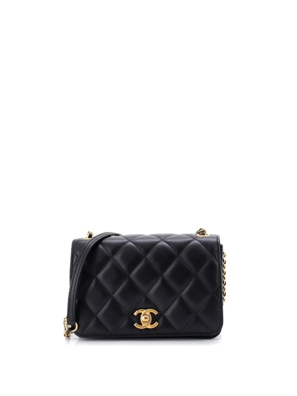 Chanel Cc Side Chain Full Flap Bag #303914C34B